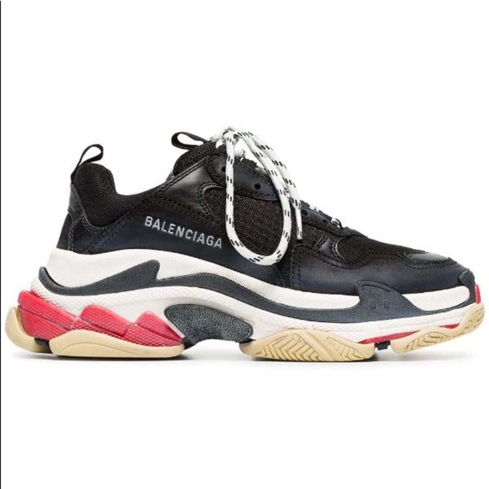 Balenciaga Triple S running shoes.